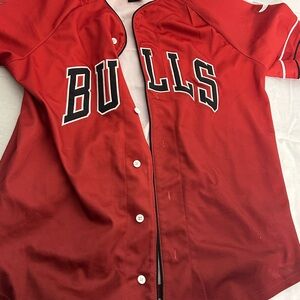 Red Bulls Button-Up Jersey